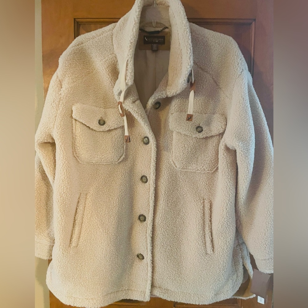 New Kookaburra by Ugg faux fur jacket in Doe Tan